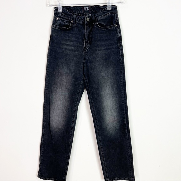 BDG Denim - BDG URBAN OUTFITTERS COWBOY STRETCH BLACK STRAIGHT LEG JEANS WOMENS SZ 26